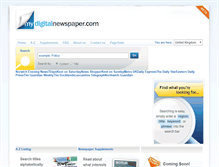 Tablet Screenshot of mydigitalnewspaper.com